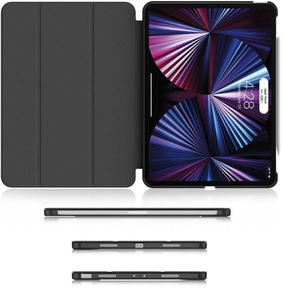 New iPad Pro 11 Case 2022 2021(4th 3rd Generation) - Slim Trifold Stand + 2nd